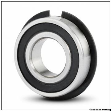 40*68*15mm Zirconia deep groove ball bearing 40x68x15 mm ZrO2 full Ceramic bearing 6008