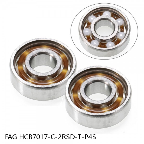 HCB7017-C-2RSD-T-P4S FAG high precision bearings #1 small image