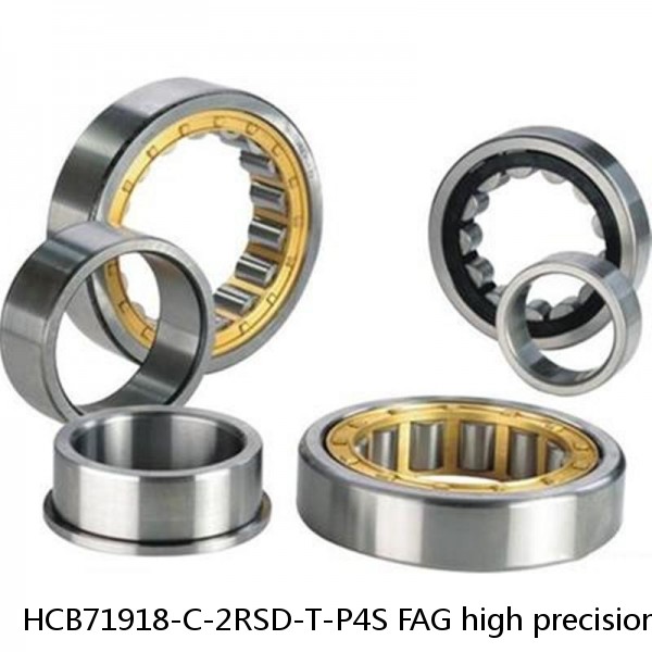 HCB71918-C-2RSD-T-P4S FAG high precision ball bearings #1 small image