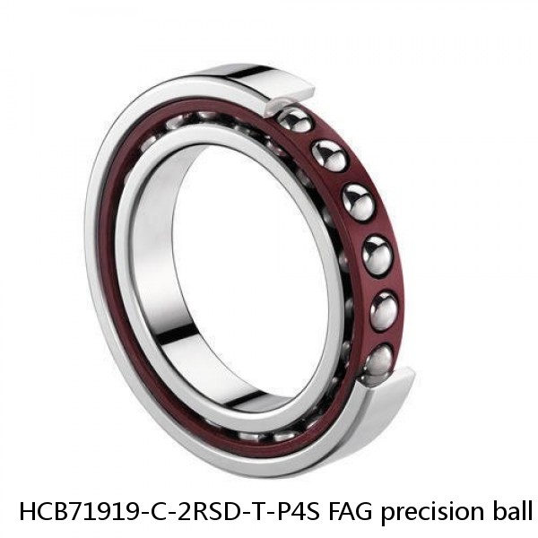 HCB71919-C-2RSD-T-P4S FAG precision ball bearings #1 small image