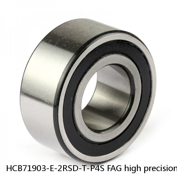 HCB71903-E-2RSD-T-P4S FAG high precision ball bearings #1 small image