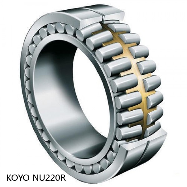 NU220R KOYO Single-row cylindrical roller bearings #1 small image