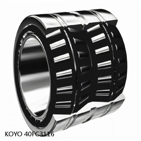 40FC3116 KOYO Four-row cylindrical roller bearings #1 small image