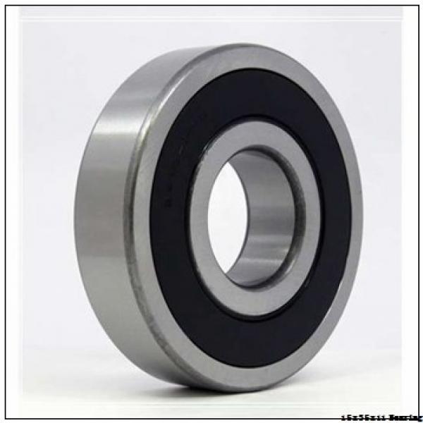 15 mm x 35 mm x 11 mm  harga bearing koyo 6202-2rs koyo bearing price 6202 deep groove ball bearing size 15x35x11 #2 image