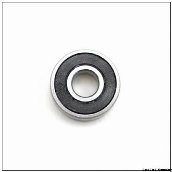 Miniature Deep Groove Ball Bearing 7x17x5 mm 697 2RS RS 697RS 697-2RS #1 image