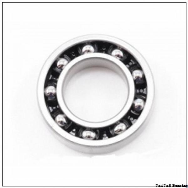 697-2RS Rubber Sealed Chrome Steel Miniature Ball Bearing 7x17x5 #1 image