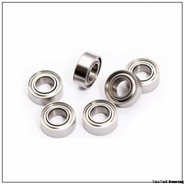 697-2RS Rubber Sealed Chrome Steel Miniature Ball Bearing 7x17x5 #2 image