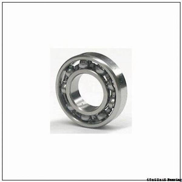 Angular contact ball bearing NSK bearing 7008 ball bearing 40x68x15 mm #1 image