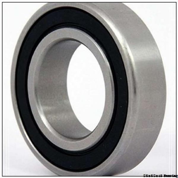 P6 (ABEC-3) deep groove ball bearing 6205 2RS with dimension 25x52x15 mm #2 image