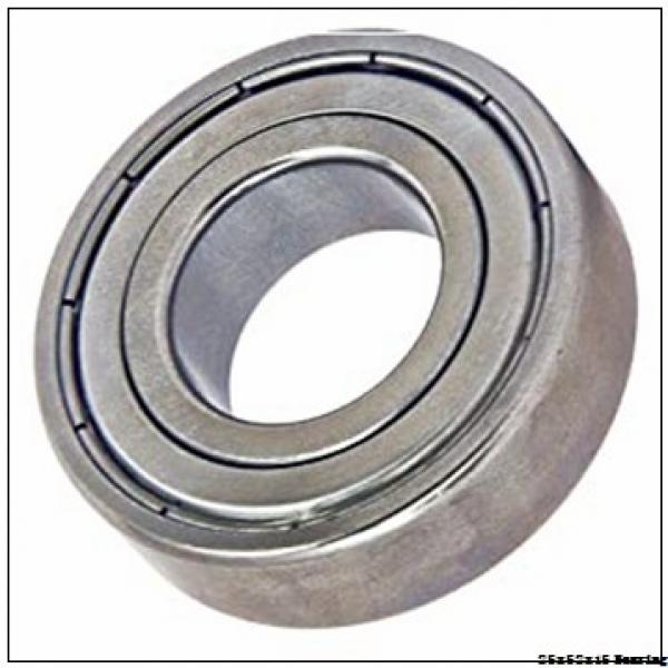 Long life durable lubrication high speed 25x52x15 mm 6502 2rs deep groove ball bearing #1 image