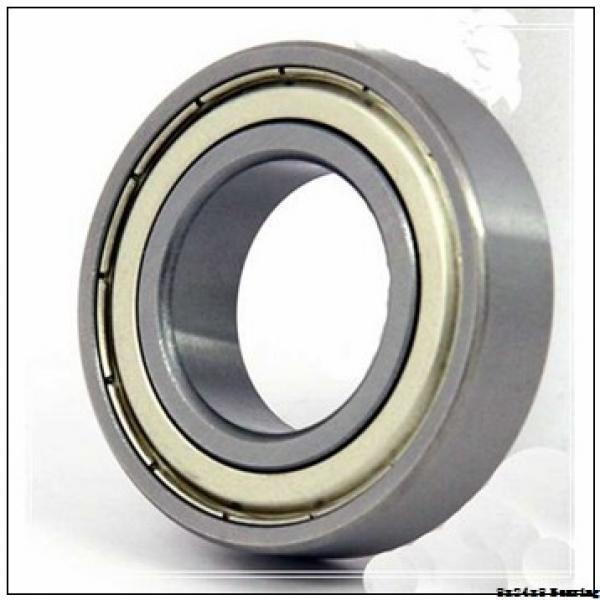 8x24x8 mm (dxDxB) HXHV China High precision angular contact ball bearing 728 ACD/HCP4A single or double row #2 image