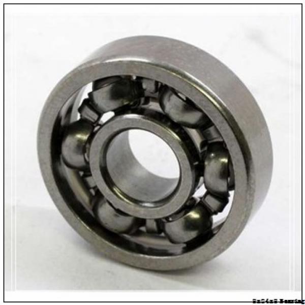 8 mm x 24 mm x 8 mm  NSK 728C Angular contact ball bearing 728C Bearing size: 8x24x8mm #1 image