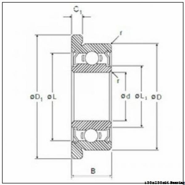 22226 Transmission roller bearing 130x230x64 mm aligning roller bearing 22226B #2 image