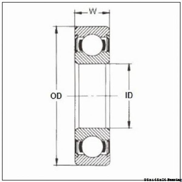 NU 1019 Cylindrical roller bearing NSK NU1019 Bearing Size 95x145x24 #2 image