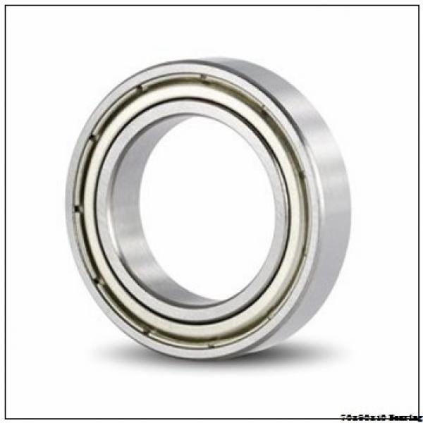Bearing size 70x90x10 mm Single Row Angular contact ball bearings 71814 B TVH dimensions and specification. #2 image