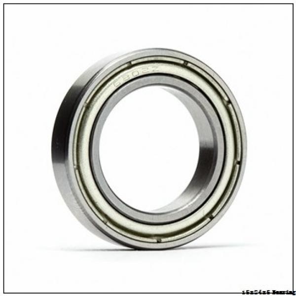 F6802 F6802ZZ flanged ball bearing 15x24x5 bearings #1 image