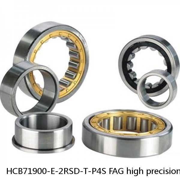 HCB71900-E-2RSD-T-P4S FAG high precision ball bearings #1 image