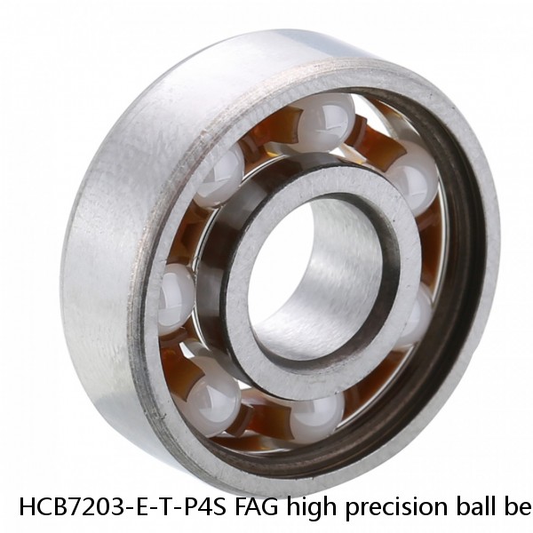 HCB7203-E-T-P4S FAG high precision ball bearings #1 image